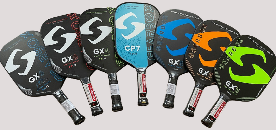Gearbox Pickleball Paddles Overview