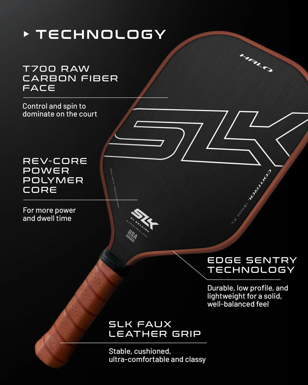 SLK Halo Control XL Parris Todd Signature Paddle