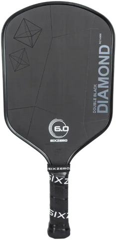 Six Zero Double Black Diamond  Control 16mm Pickleball Paddle