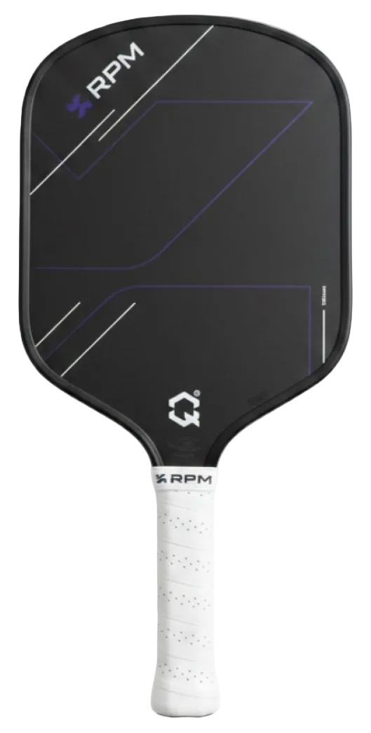 RPM Q2 16mm Hybrid Curve Top Pickleball Paddle - front view