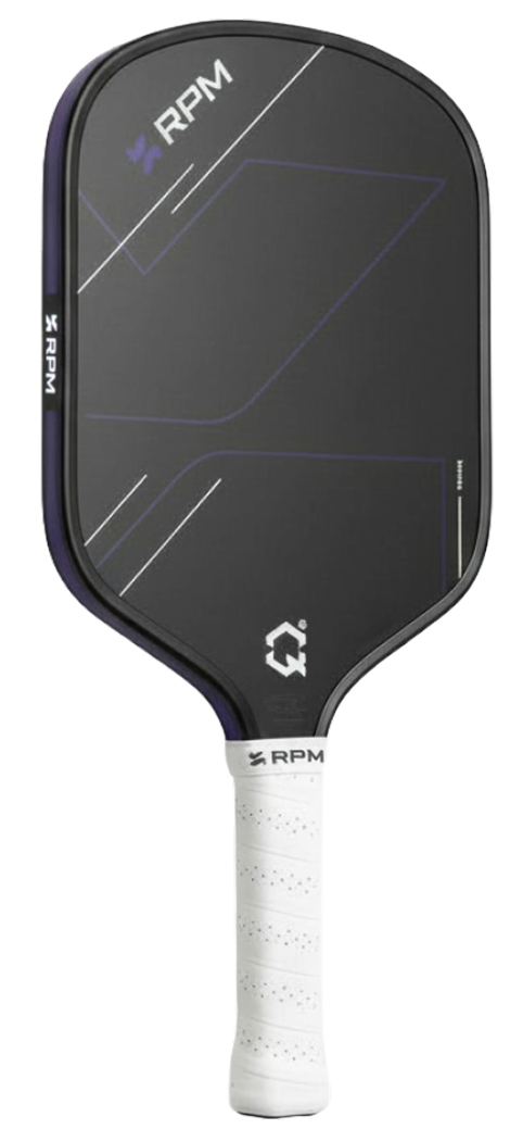 RPM Q2 16mm Hybrid Curve Top Pickleball Paddle - side view