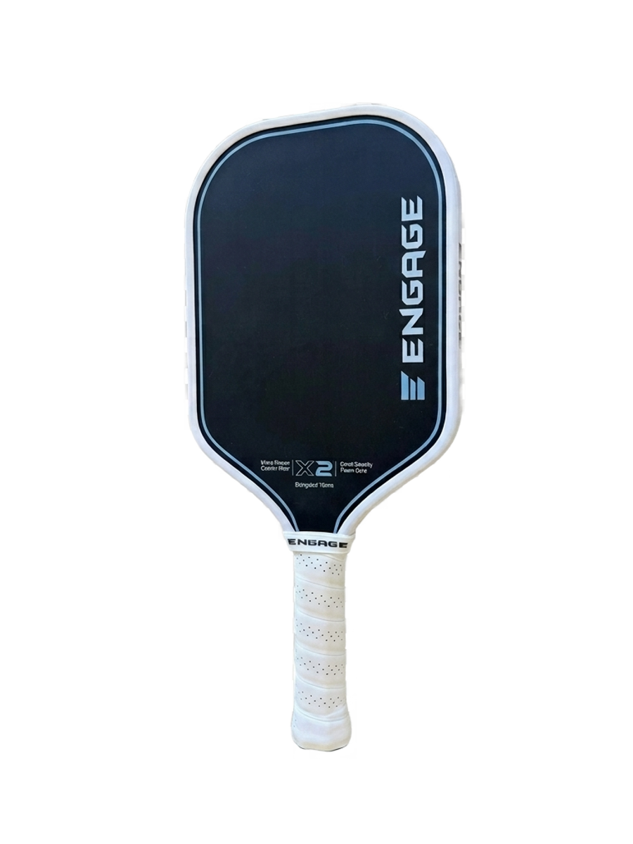 Engage X2 Elongated 16MM pickleball paddle - angle