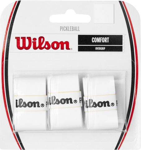 Wilson Pro Tennis Racquet Overgrip 30 Pack (White) - paddlepro